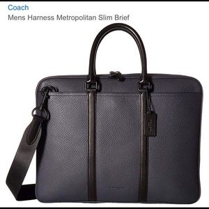 COACH Men’s Harness Metropolitan Slim Brief! New